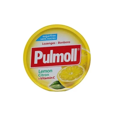 PULMOLL Citron et Vitamine C sans Sucres 45 g