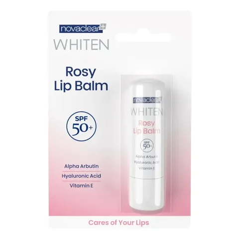 NOVACLEAR Whiten Rosy Lip Balm SPF50+ 4,9 g