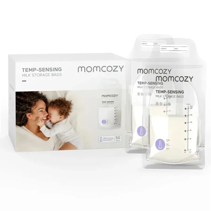 MOMCOZY Sacs de Conservation du Lait Maternel Lot de 50 Sacs