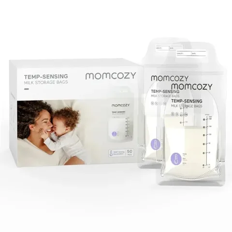 MOMCOZY Sacs de Conservation du Lait Maternel Lot de 50 Sacs