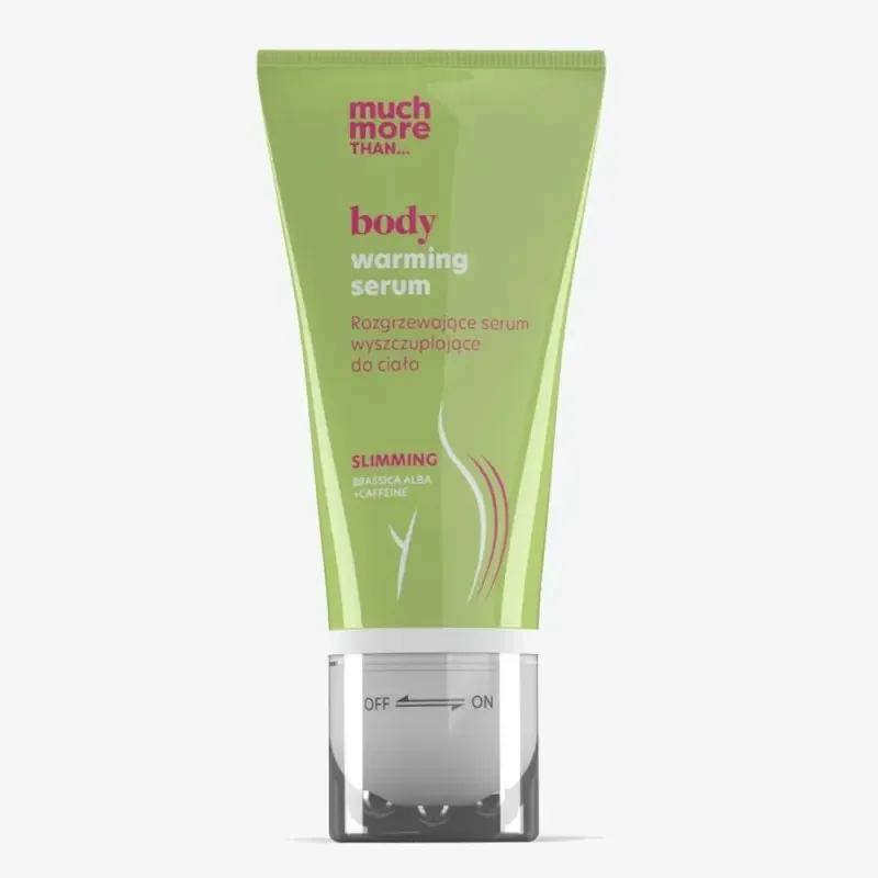 MUCH MORE THAN Sérum Amincissant Chauffant avec Masseur Vert 170 ml 170 ml Vert