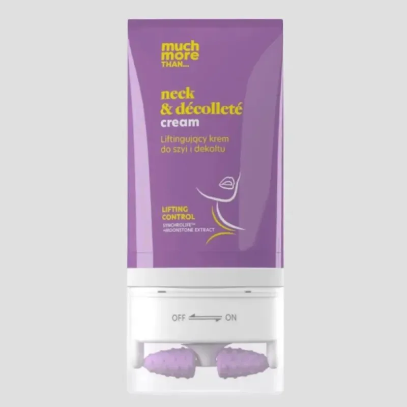 MUCH MORE THAN Crème Raffermissante Cou et Decollete Violet 130 ml