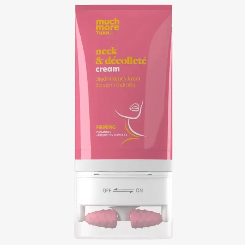 MUCH MORE THAN Crème Raffermissante Liftante Cou et Decollete Rose 130 ml
