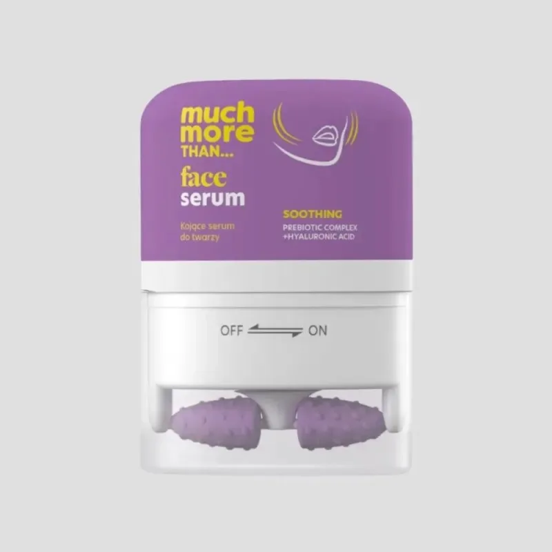 MUCH MORE THAN Sérum Apaisant Visage avec Masseur Violet 40 ml