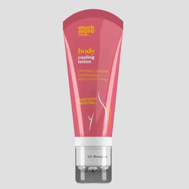 MUCH MORE THAN Lotion Corps Rafraichissante avec Applicateur Rose 220 ml