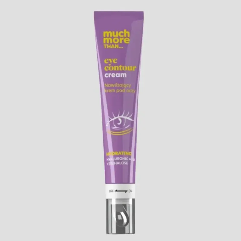 MUCH MORE THAN Crème Hydratante pour Contour des Yeux Violet 18 ml