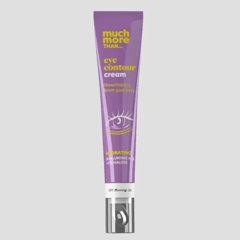MUCH MORE THAN Crème Hydratante pour Contour des Yeux Violet 18 ml
