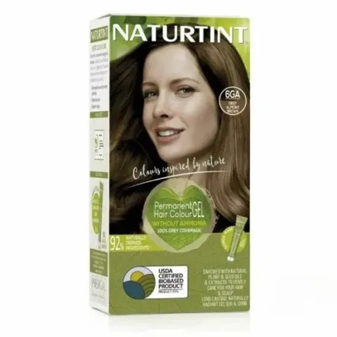 NATURTINT Coloration Permanente 6GA Chatain Fonce Amande 170 ml