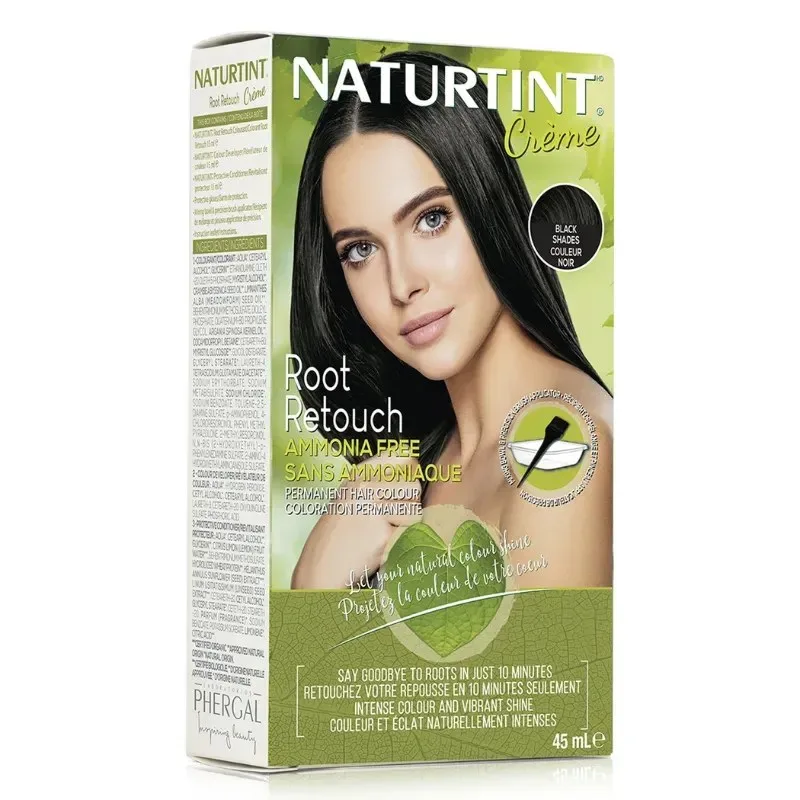 NATURTINT Crème Retouche Racines 1N Noir 45 ml