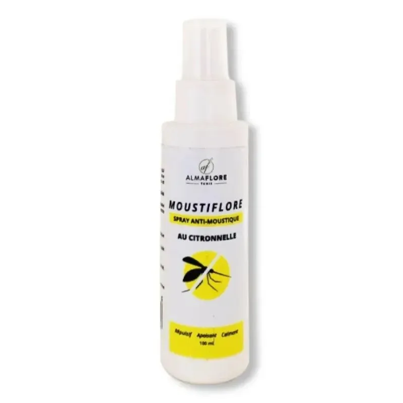 ALMAFLORE Moustiflore Spray Anti-Moustiques 100 ml