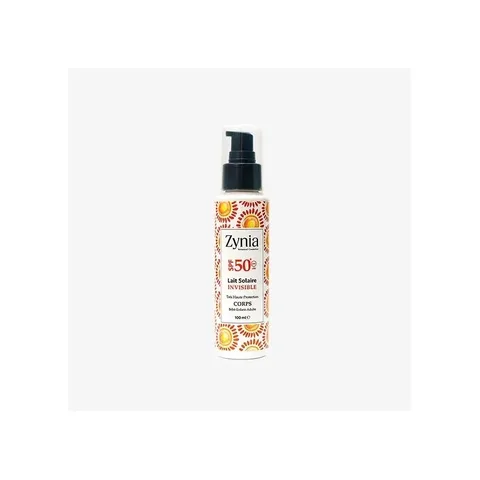 ZYNIA Lait Solaire Invisible Corps SPF50+ 100 ml