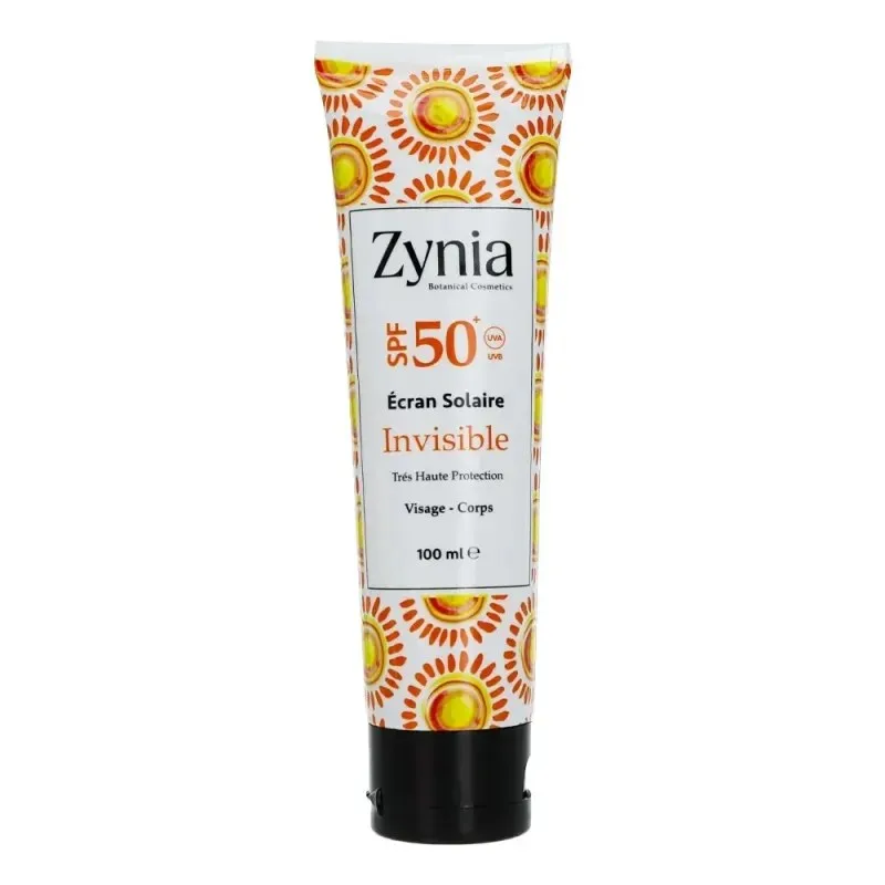 ZYNIA Écran Solaire Invisible SPF50+ 100 ml