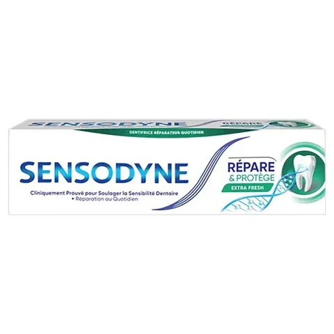 SENSODYNE Dentifrice Repare et Protege Extra Fresh 75 ml