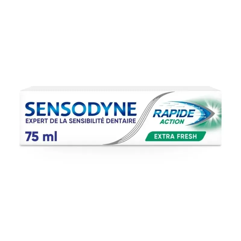 SENSODYNE Dentifrice Rapide Action Extra Fresh 75 ml