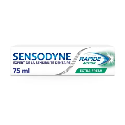 SENSODYNE Dentifrice Rapide Action Extra Fresh 75 ml