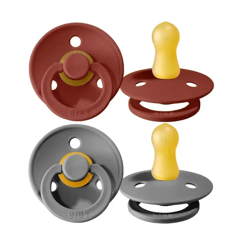 BIBS 02 Sucettes Pacifier Rust Smoke Size 2
