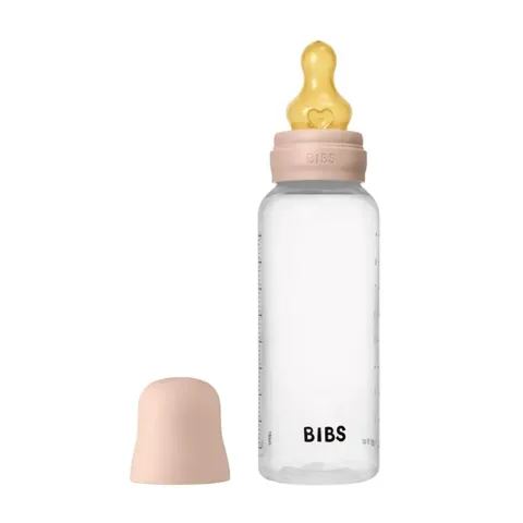 BIBS Biberon Bottle Latex Medium Flow Blush 270 ml