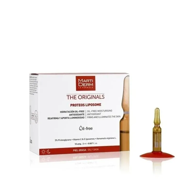 MARTIDERM Thé Originals Proteos Liposome 10 Ampoules Oily Skin