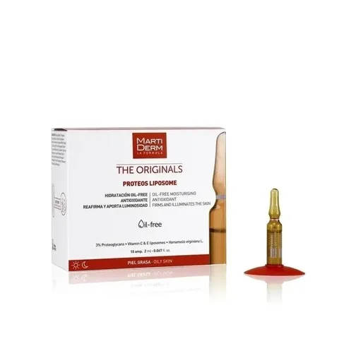 MARTIDERM Thé Originals Proteos Liposome 10 Ampoules Oily Skin