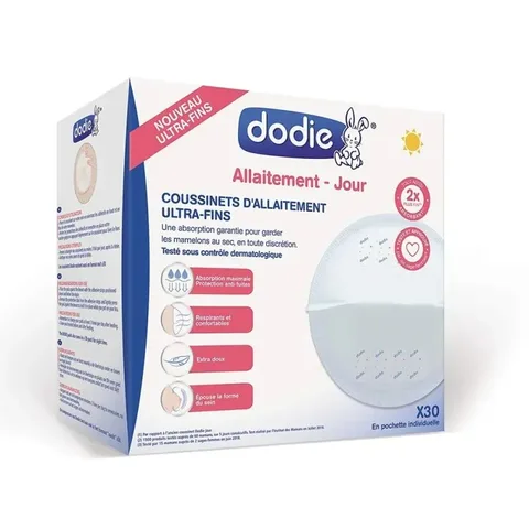 DODIE Coussinets D’allaitement Jour Ultra Fins 30 Pièces