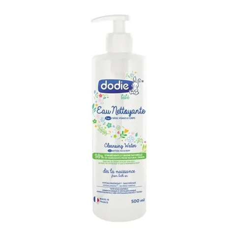 DODIE Eau Nettoyante Bébé 3 en 1 500 ml