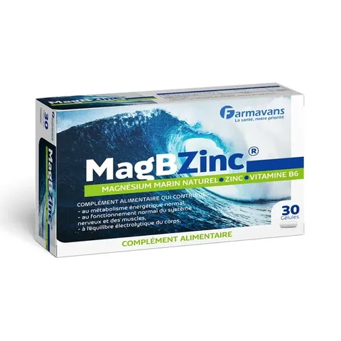 FARMAVANS Mag B Zinc 30 Gélules