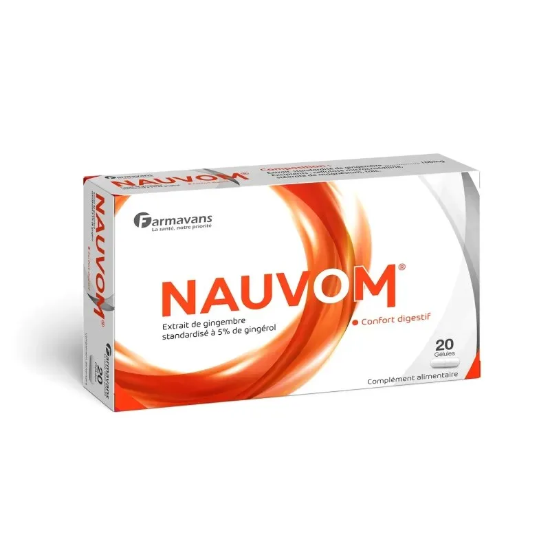 Farmavans Nauvom Confort Digestif 20 Gélules