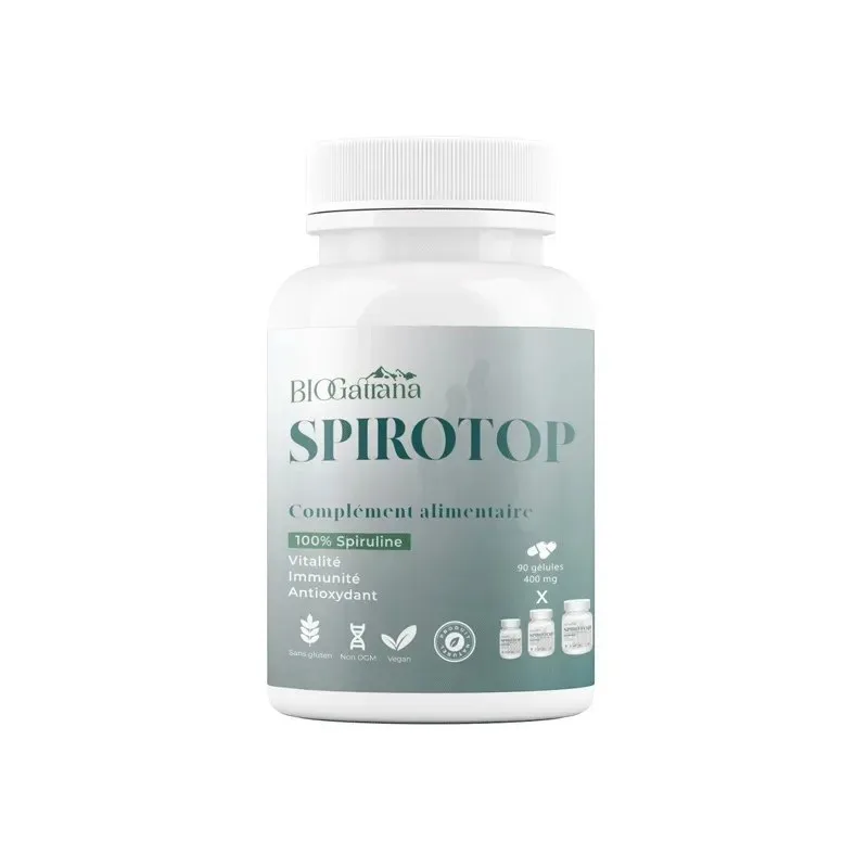 Bio Gatrana Spirotop 90 Gélules