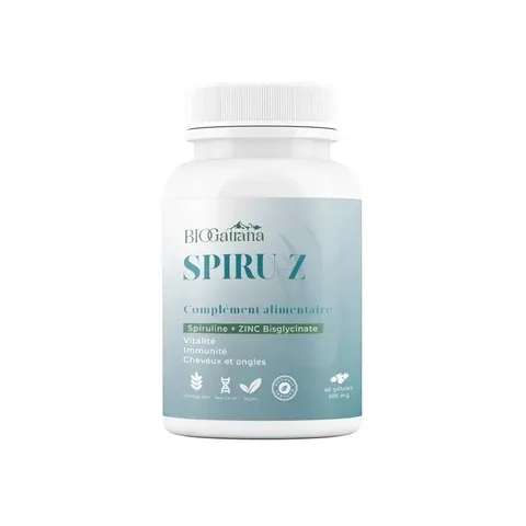 Bio Gatrana Spiru-Z 50 mg 60 Gélules