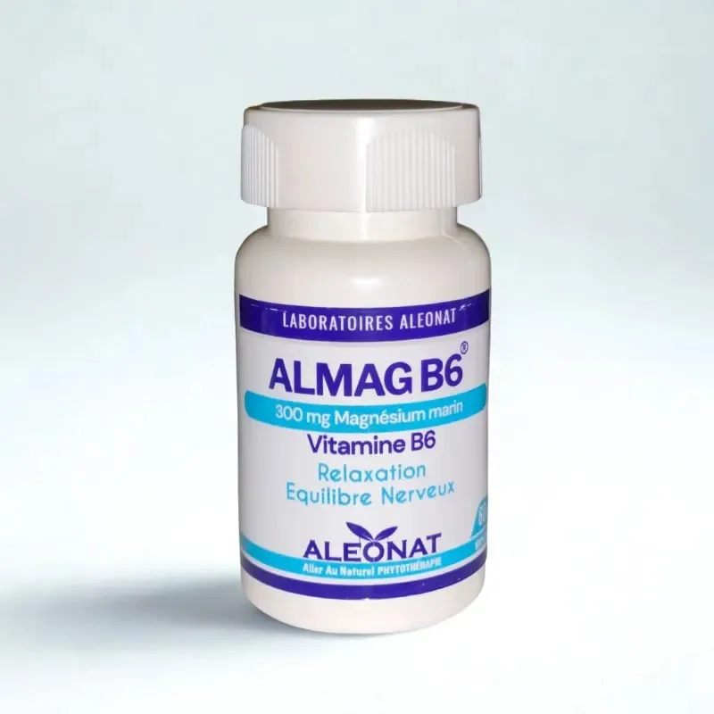 ALEONAT Almag B6 Magnesium Marin 60 Gélules