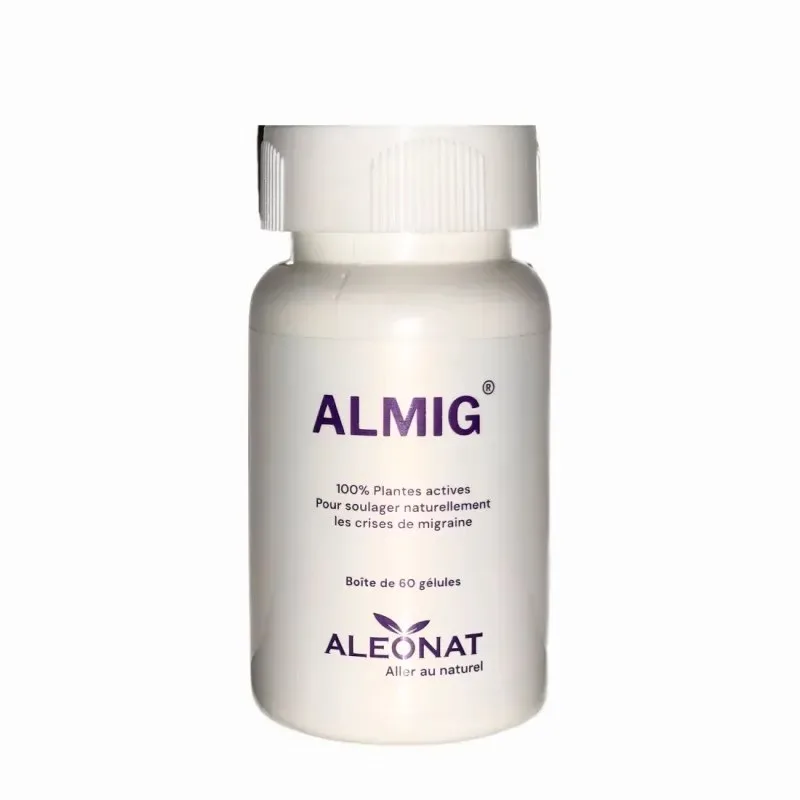 ALEONAT Almig les Crises Migraines 60 Gélules