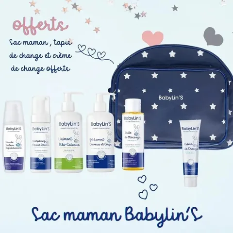 BABYLIN'S Sac Naissance+creme de Change 75 g Offerte