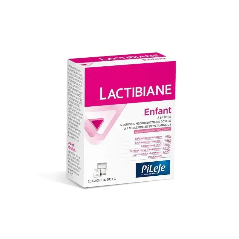 PILEJE Lactibiane Enfant 10 Sachets