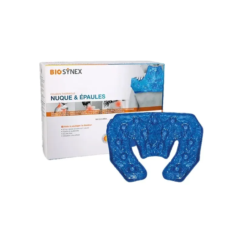 BIOSYNEX Coussin Thermique pour Douleurs Épaule et Nuque