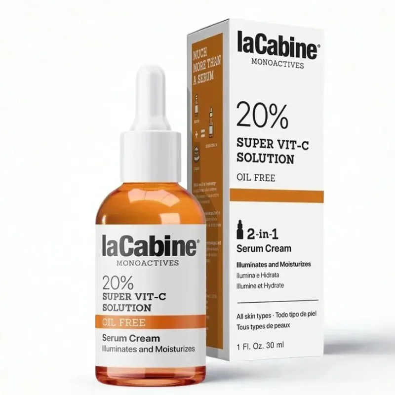 LA CABINE Monoactives 20% Super Vit C Solution Sérum Crème 30 ml