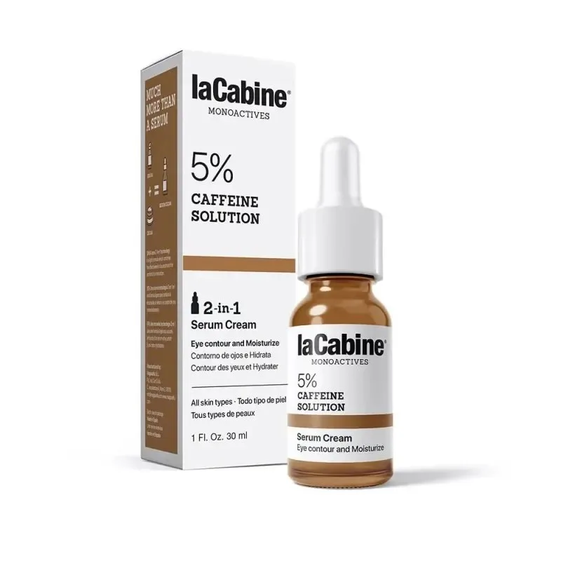 LA CABINE Monoactives 5% Caffeine Solution Sérum Crème 30 ml
