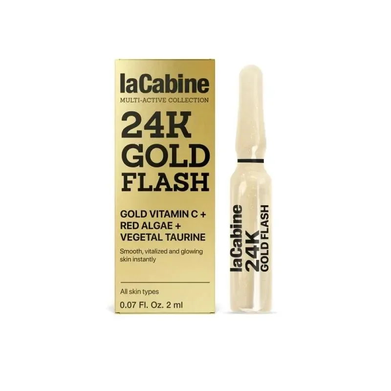 LA CABINE 24K Gold Flash Édition Limitée 1 Ampoule