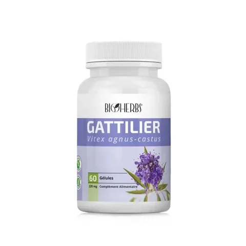 BIOHERBS Gattilier Vitex 60 Gélules