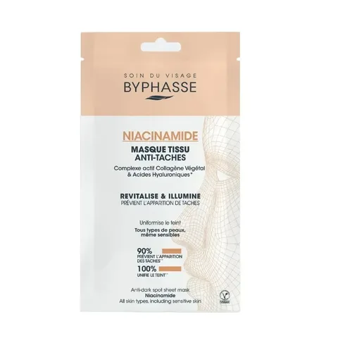 BYPHASSE Masque Tissu Anti-Taches Niacinamide Skin Booster 18 ml