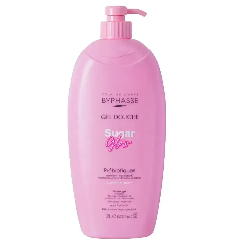 BYPHASSE Gel Douche Prebiotique Sugar Glow 2 l