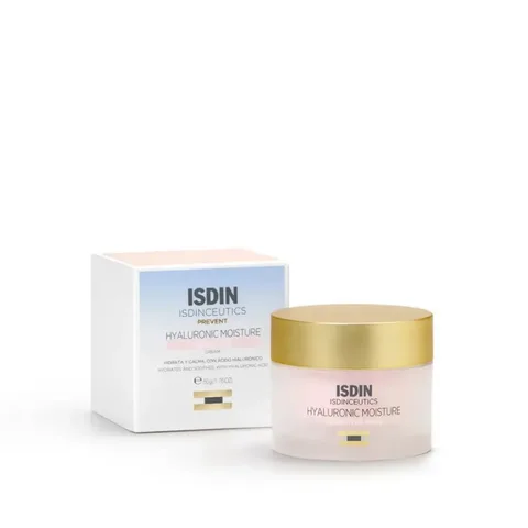 ISDIN Crème Hydratante à l'acide Hyaluronique Peaux Sensibles 50 g