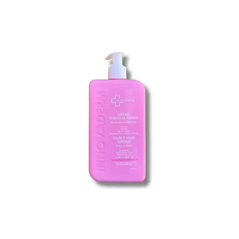 INNOVADERM Crème Cheveux Frises Boucles et Frisottis 380 ml
