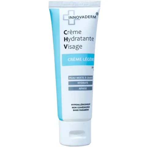 INNOVADERM Crème Légère Hydratante Peaux Mixte à Grassses SPF20 50 ml