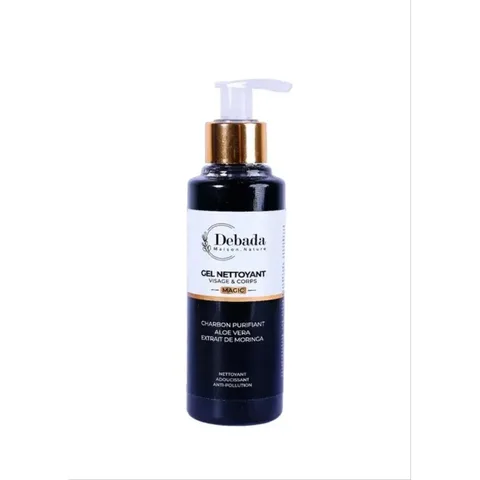 DEBADA Gel Nettoyant Charbon Purifiant 170 ml