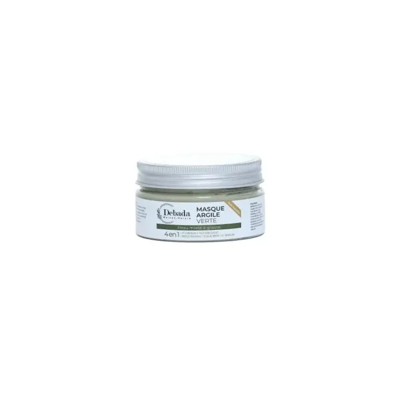 DEBADA Masque Argile Verte Peau Mixte à Grasse 100 g