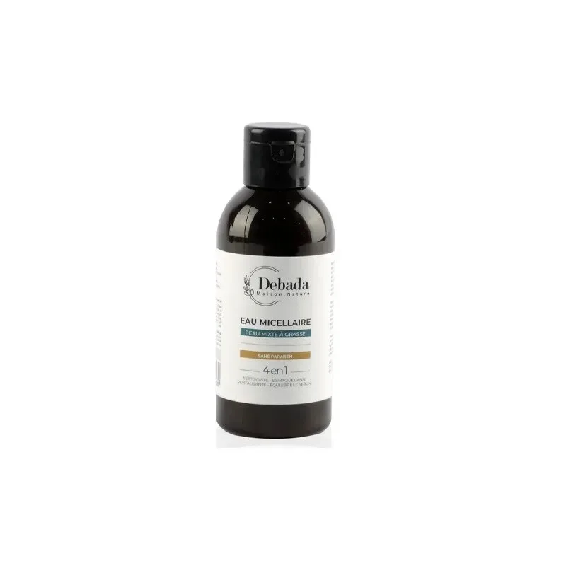 DEBADA Eau Micellaire 4en1 Peau Mixte à Grasse 150 ml