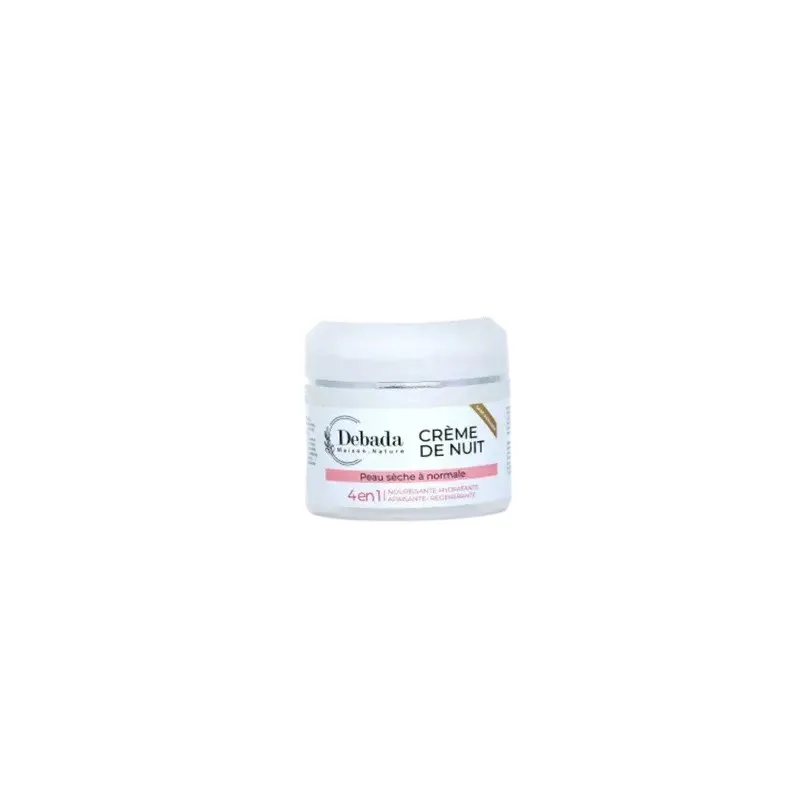 DEBADA Crème de Nuit Peau Sèche à Normale 50 ml