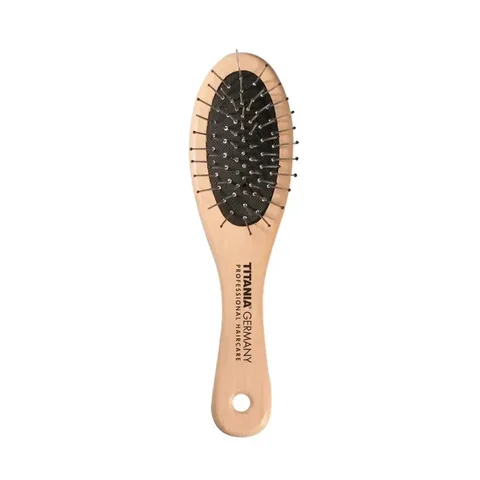TITANIA Brosse Bois de Massage 7 Rangées 18 cm 2824