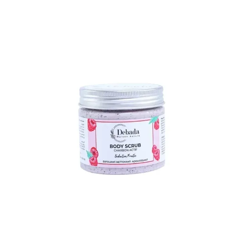 DEBADA Body Scrub Charbon Actif Séduction Fruitée
