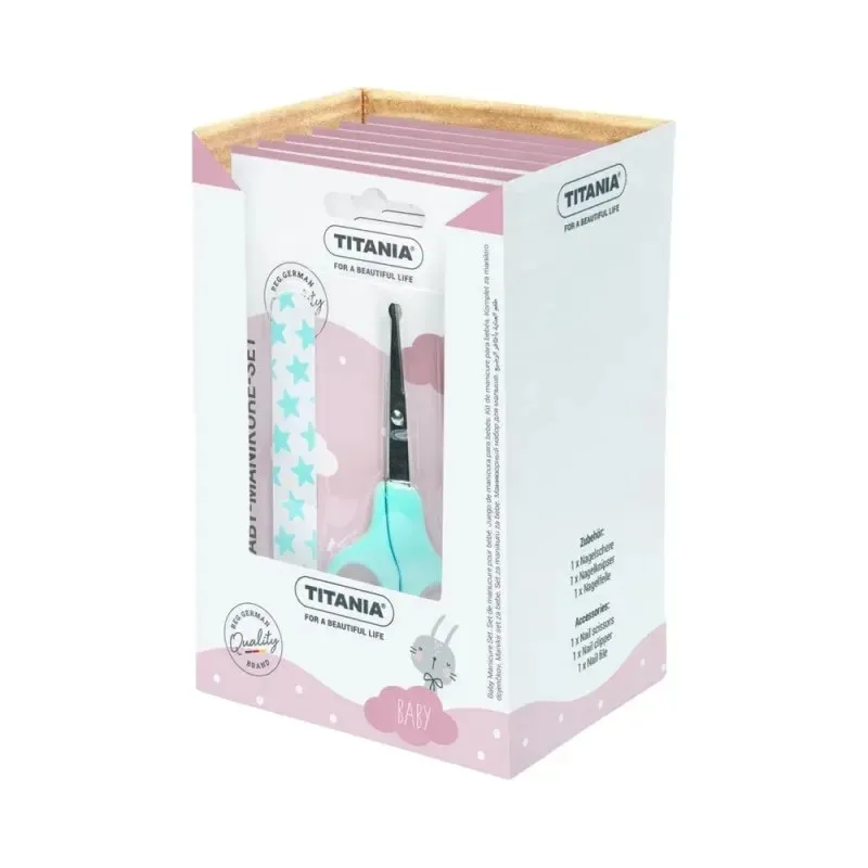 TITANIA B Box Set Manucure Bébé 3 Pièces 1296